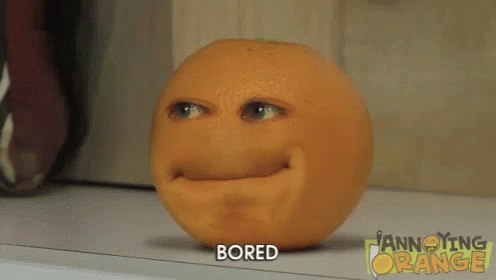 Annoying Orange Bored GIF - Annoying Orange Bored GIFs