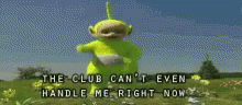 Tellitubbies Teletubbies GIF - Tellitubbies Teletubbies Cant Handle Me GIFs