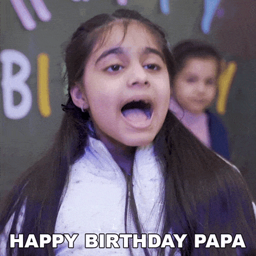 Happy Birthday Papa Navya Baijal GIF - Happy Birthday Papa Navya Baijal Saalgira Mubarak Ho Papa GIFs