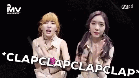 Red Velvet Clapping GIF - Red Velvet Clapping GIFs