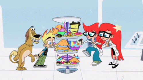 Johnny Test Junk Food GIF - Johnny Test Junk Food Sweets GIFs