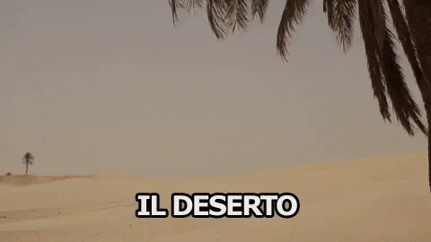 Deserto Il Nulla Nessuno Orizzonte GIF - Desert Nothing Anyone GIFs