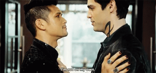 Malec Shadow Hunters GIF - Malec Shadow Hunters Im Not On My Own GIFs