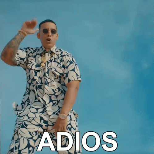 Adios Daddy Yankee GIF - Adios Daddy Yankee Bésame GIFs