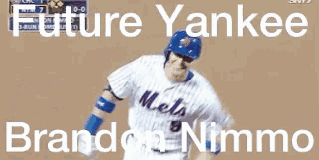 a mets baseball player with the name brandon nimmo