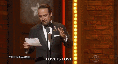 Love Lin Manuel GIF - Love Lin Manuel Tony Awards GIFs