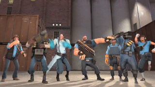 Engi Is Doin Nothing An The Spy Is Gone GIF - Tf2 Dancing Team GIFs