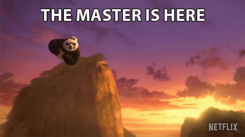 The Master Is Here Po GIF - The Master Is Here Po Kung Fu Panda Dragon Knight GIFs