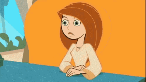 a cartoon character says i want it in white letters