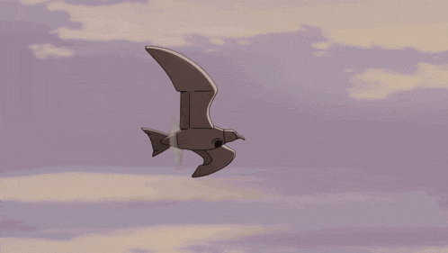 a cartoon drawing of a plane with a bird 's face on it