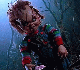 Chucky Stab GIF - Chucky Stab Dark GIFs