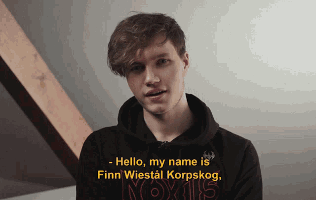 Hello My Name Is Finn Wiestal Korpskog Rogue GIF - Hello My Name Is Finn Wiestal Korpskog Finn Wiestal Korpskog Rogue GIFs
