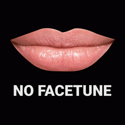 Facetune Vs No Facetune Facetune GIF - Facetune Vs No Facetune Facetune Lipstick GIFs