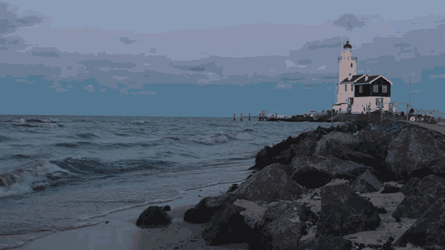 Lighthouse Sea GIF - Lighthouse Sea Relax GIFs