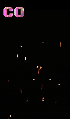 the word condet is on a black background with sparks
