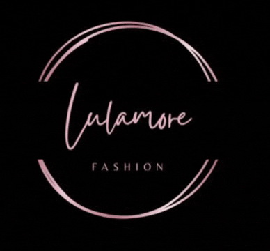 a black background with a pink circle and the words lulumore fashion