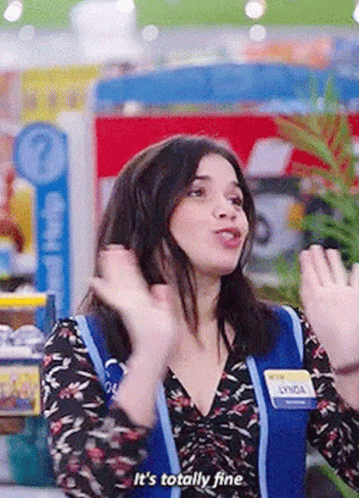 Superstore Amy Sosa GIF - Superstore Amy Sosa Its Totally Fine GIFs