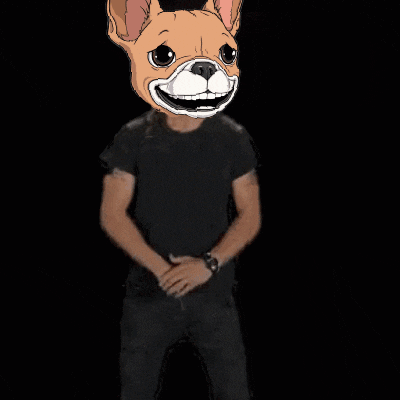 a cartoon of a man with a dog 's head and the words " do it "