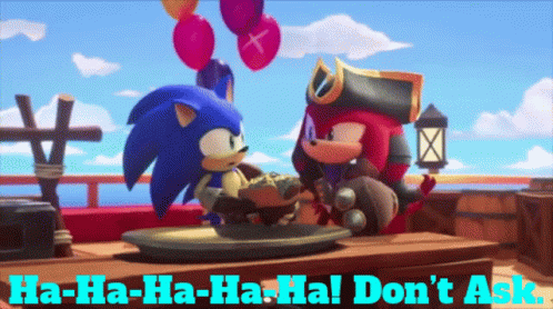 Sonic Prime Knuckles GIF - Sonic Prime Knuckles Ha Ha Ha Ha Ha Dont Ask GIFs