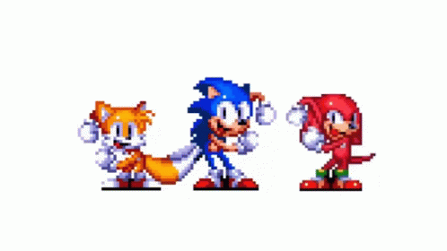 Sonic The Hedgehog Tails GIF - Sonic The Hedgehog Tails Knuckles GIFs