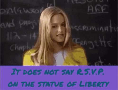 Rsvp Clueless GIF