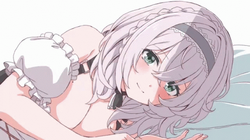 Shirogane Noel Ohayo Gif Shirogane Noel Ohayo Noel Discover Share