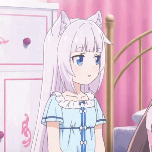 Cute Anime Girl Anime GIF - Cute Anime Girl Anime Neko Para GIFs