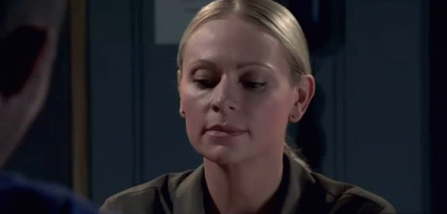 Ds Swain Slightly Smirking As She Leans Forward To Corey In Coronation Street Ds Swain GIF - Ds Swain Slightly Smirking As She Leans Forward To Corey In Coronation Street Ds Swain Coronation Street GIFs
