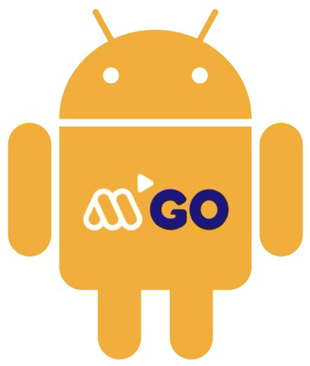 Mega Go Logo Android GIF