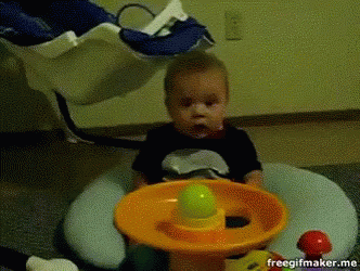 Baby Surprised GIF - Baby Surprised Balls GIFs