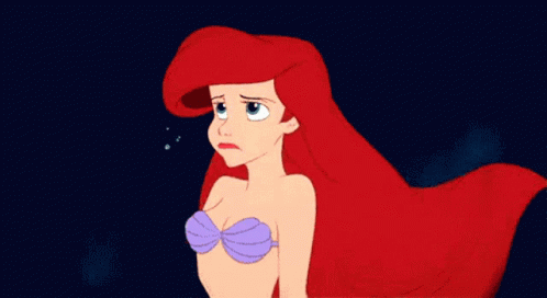The Little Mermaid Ariel GIF - The Little Mermaid Ariel Quivering GIFs