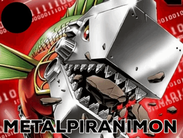 Digimon Metalpiranimon GIF - Digimon Metalpiranimon Fishmon GIFs