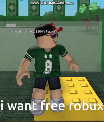 Robux I Want Free Rubux GIF