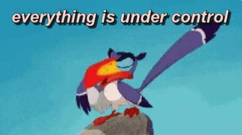 Under Control Everything Is Under Control GIF - Under Control Everything Is Under Control GIFs