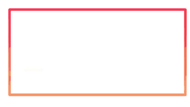 a red and orange border on a white background