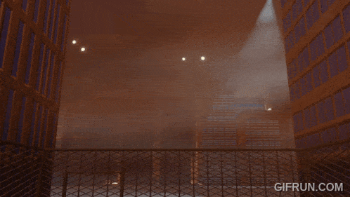 a gif from gifrun.com shows a robot in a room