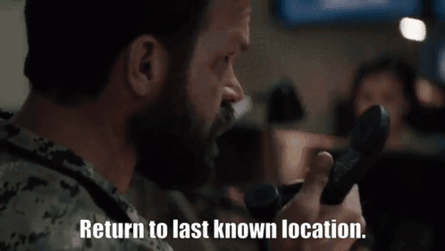 Return To Last Known Location Seal Team GIF