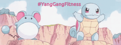 Pokemon Squirtle GIF - Pokemon Squirtle Workout GIFs