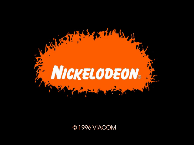 a nickelodeon logo that was created in 1996 viacom