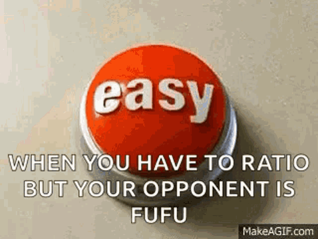 a red button that says `` easy '' on it .