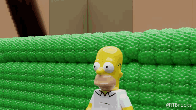 Lego Homer Bush GIF - Lego Homer Bush GIFs
