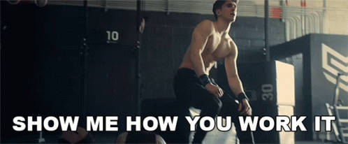 Show Me How You Work It Myles Erlick GIF - Show Me How You Work It Myles Erlick Sweat GIFs