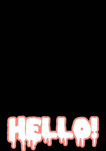 a picture of a woman with the words hello written in white