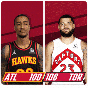 Atlanta Hawks (100) Vs. Toronto Raptors (106) Post Game GIF - Nba Basketball Nba 2021 GIFs