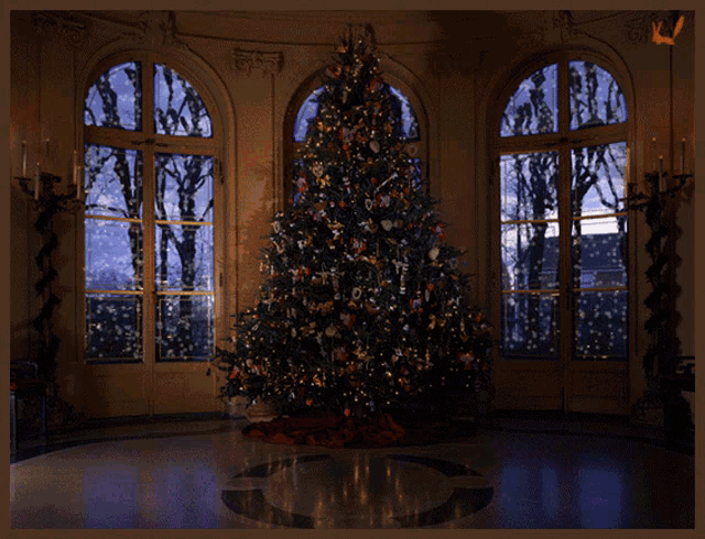Boldog Karácsonyt Christmas Tree GIF