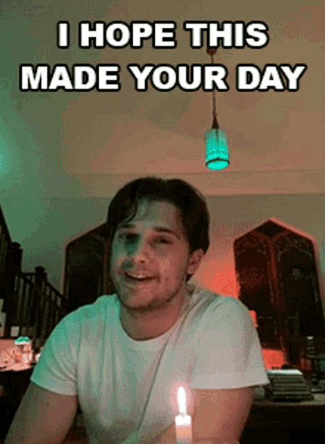 I Hope This Made Your Day Andy Mientus GIF - I Hope This Made Your Day Andy Mientus Cameo GIFs