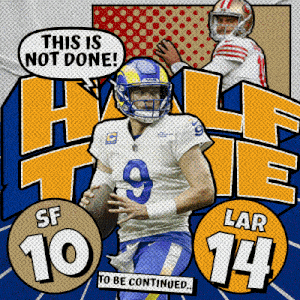 a football player with the number 9 on his jersey says this is not done