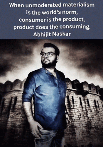 Abhijit Naskar Naskar GIF - Abhijit Naskar Naskar Materialism GIFs