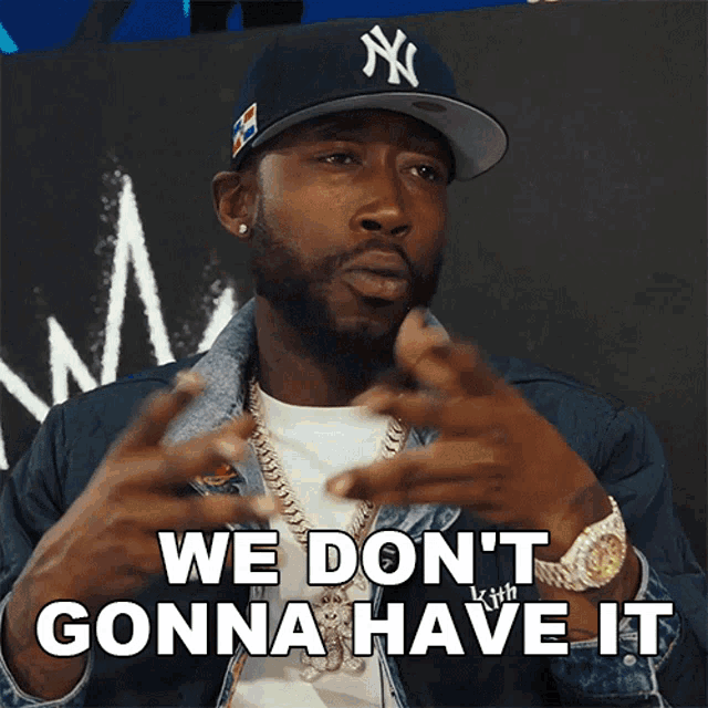 We Dont Gonna Have It For Long Freddie Gibbs GIF - We Dont Gonna Have It For Long Freddie Gibbs Yo Mtv Raps GIFs