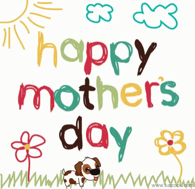 Happy Mothers Day Drawing GIF